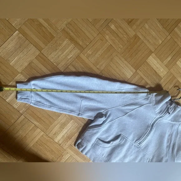 lululemon Scuba Oversized HalfZip Funnel Neck in HCUG, size XL/XXL - Picture 5 of 6